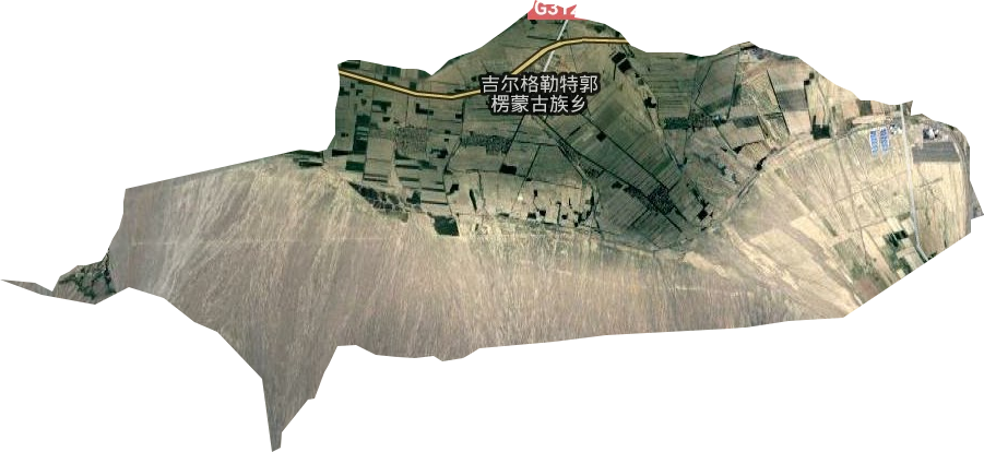 吉尔格勒特郭愣蒙古民族乡卫星图