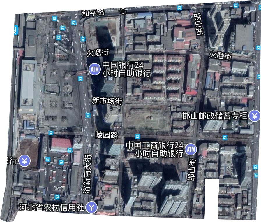火磨街道卫星图