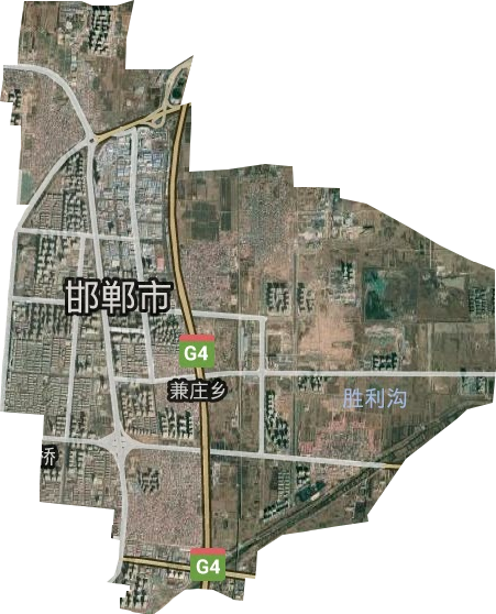 兼庄乡卫星图