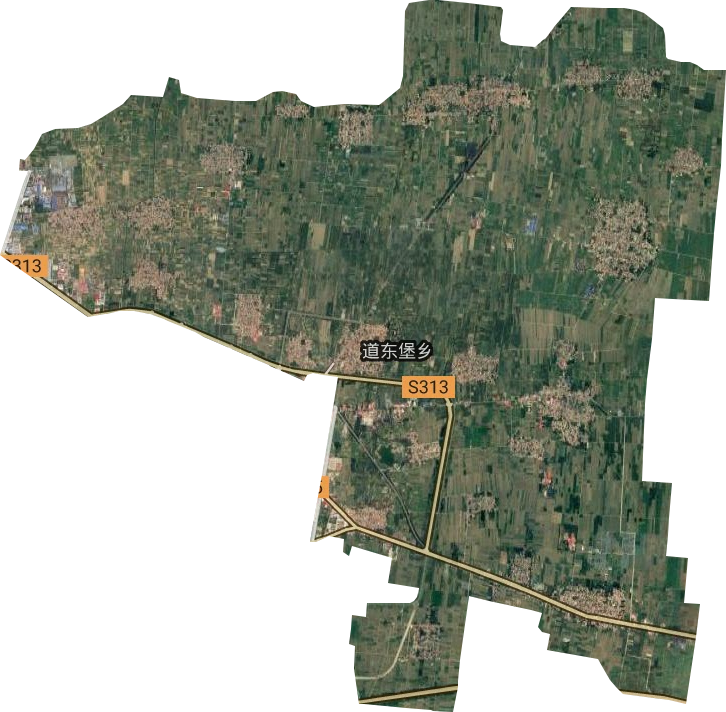 道东堡乡卫星图