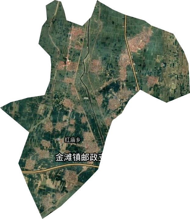 红庙乡卫星图