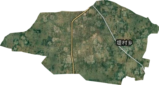 堤村乡卫星图