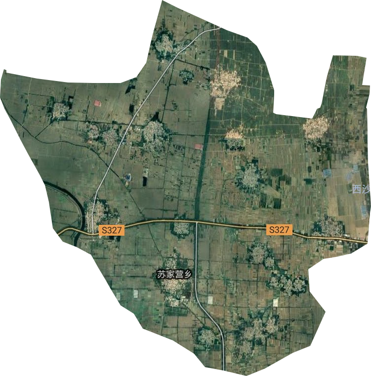 苏家营乡卫星图