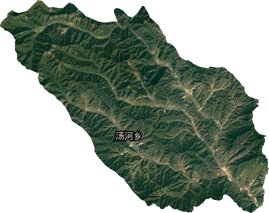 汤河乡卫星图