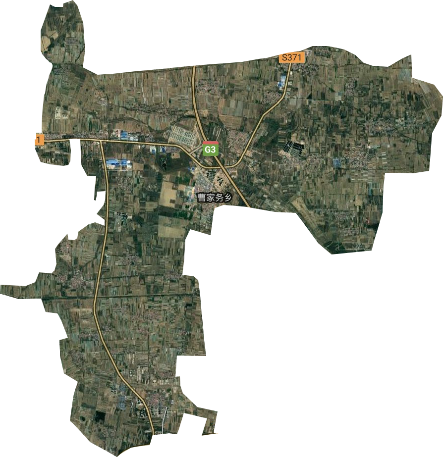 曹家务乡卫星图