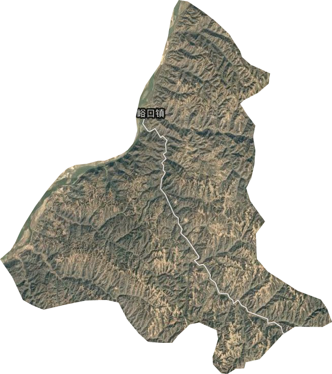 罗峪口镇卫星图