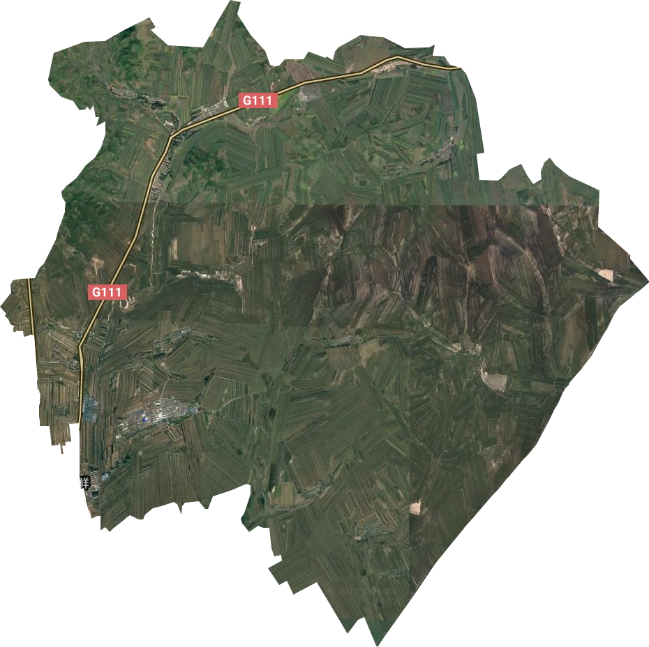 那吉屯农场卫星图