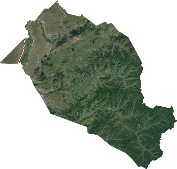 锡尼河东苏木卫星图