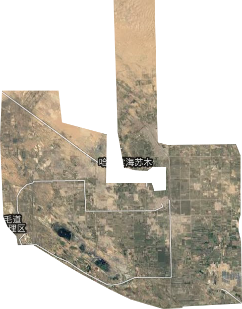 包尔盖农场卫星图