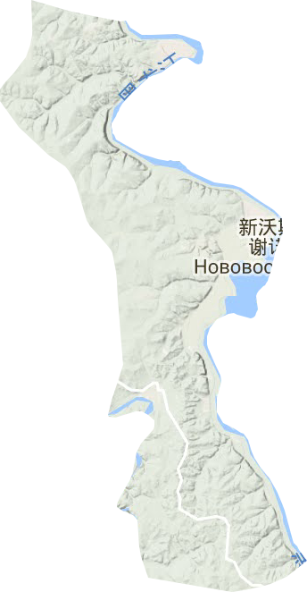 金山乡地形图