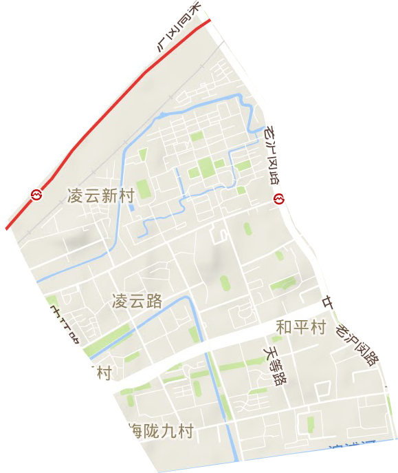 凌云路街道行政区域简介