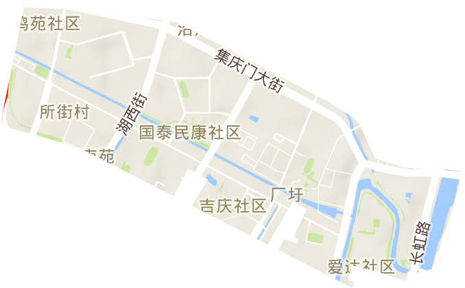 南苑街道地形图