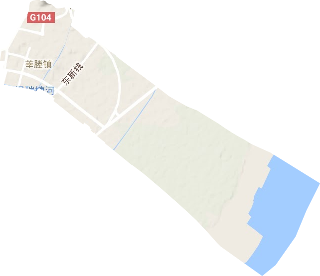 莘塍街道地形图