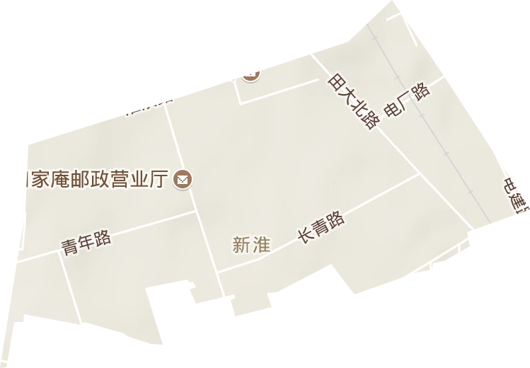 新淮街道地形图