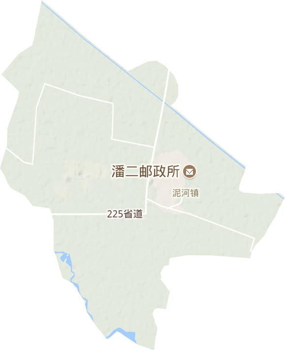 泥河镇地形图