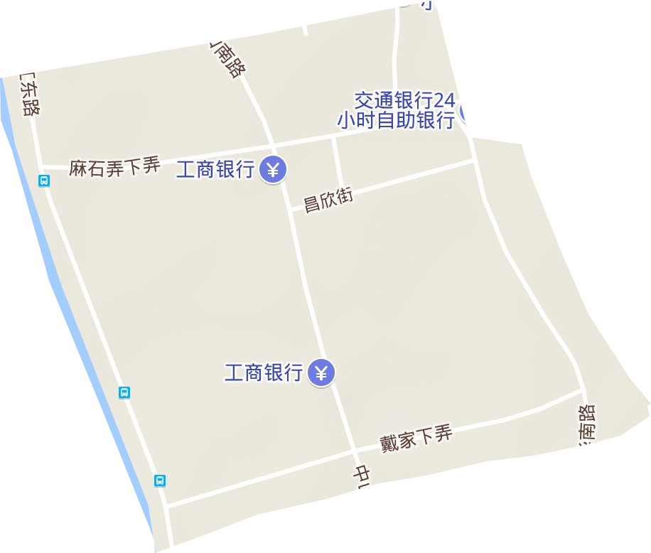 昌江街道地形图