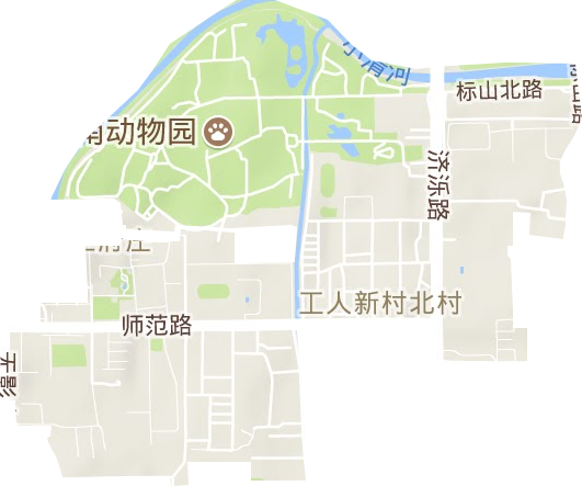 北村街道地形图