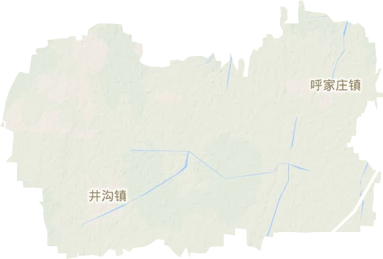 井沟镇地形图