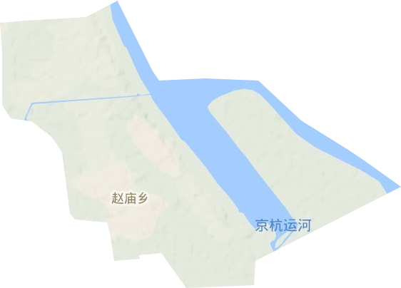 赵庙镇地形图