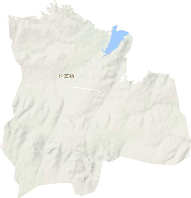 伦掌镇地形图