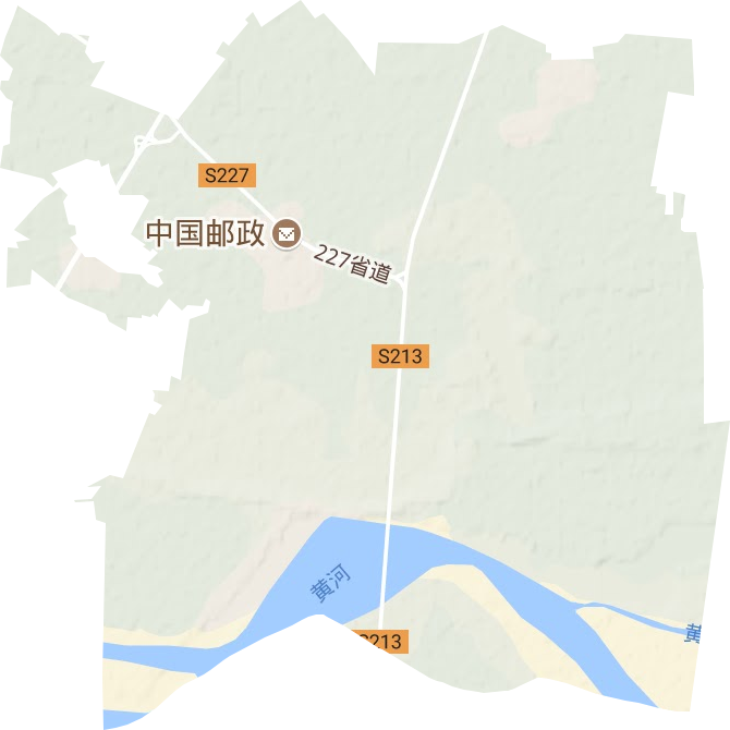 曹岗乡地形图