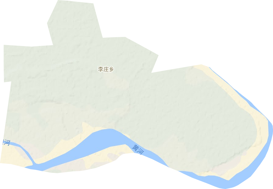 李庄乡地形图