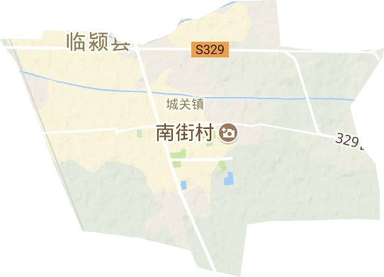 城关镇地形图