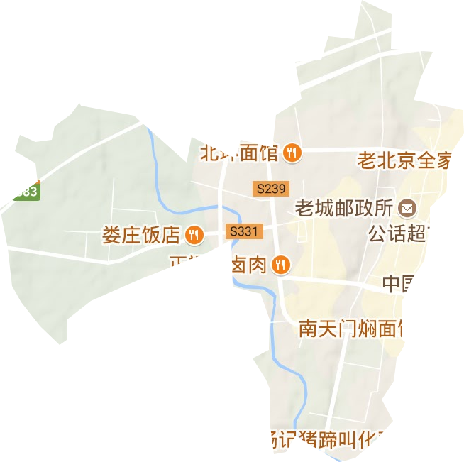 释之街道地形图