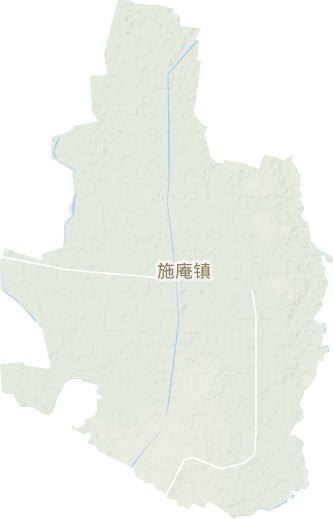 施庵镇地形图