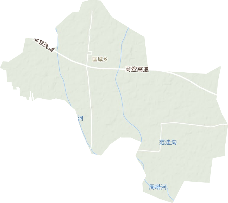 匡城乡地形图