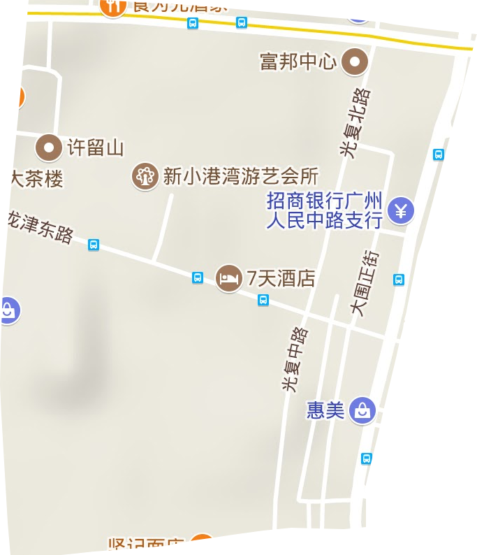 龙津街道地形图