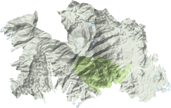 罗浮山管委会地形图