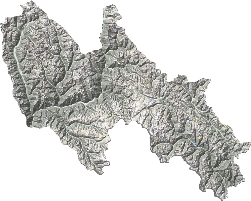 竹瓦根镇地形图