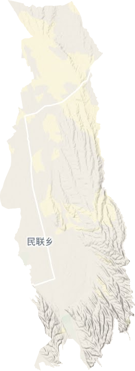 民联乡地形图
