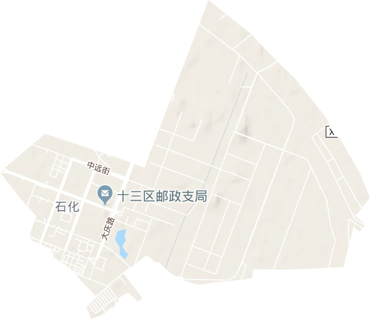 石化街道地形图