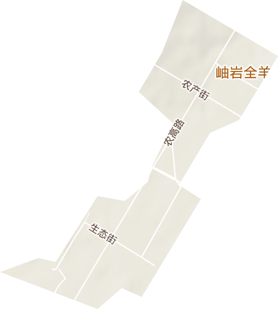 汤岗子牧场地形图