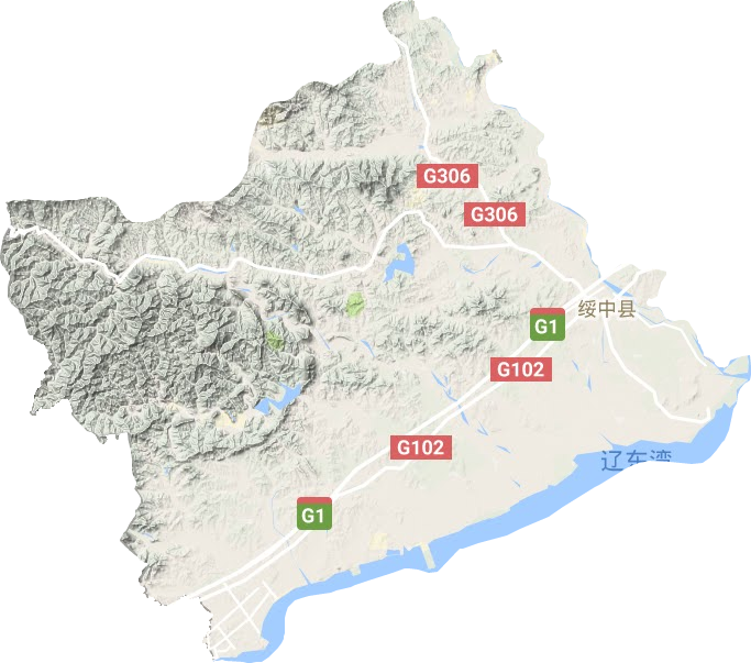 绥中县高清卫星地图,绥中县高清谷歌卫星地图