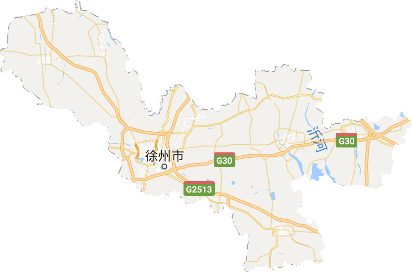 徐州地图位置图片