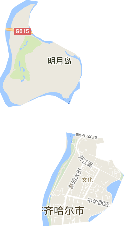 文化街道高清电子地图