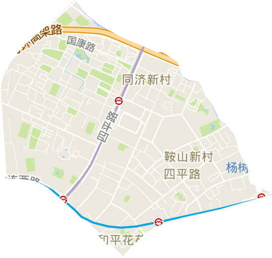 四平路街道