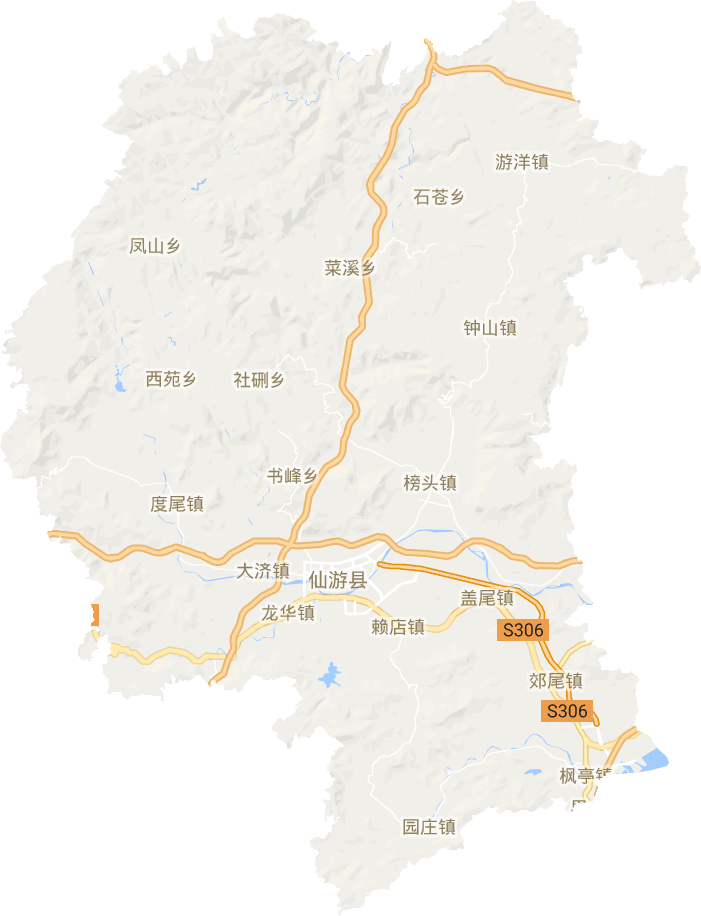 仙游县榜头镇地图图片