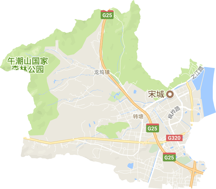 浙江省 杭州市 西湖区 转塘街道名称:转塘街道高清版大图(电子地图)