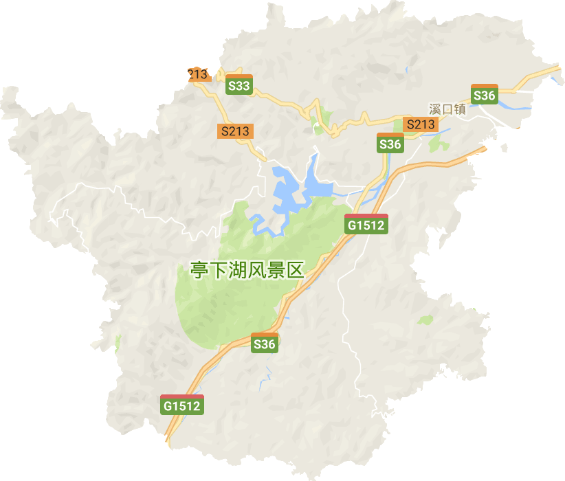 浙江奉化溪口镇地图图片
