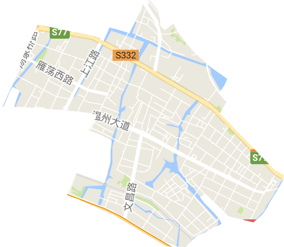 温州市区街道划分图片