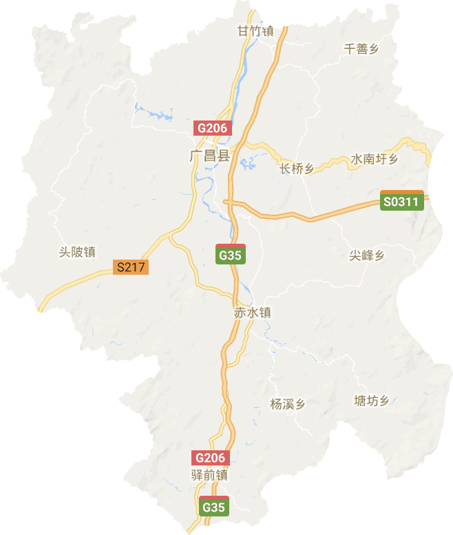 广昌县驿前镇地图图片