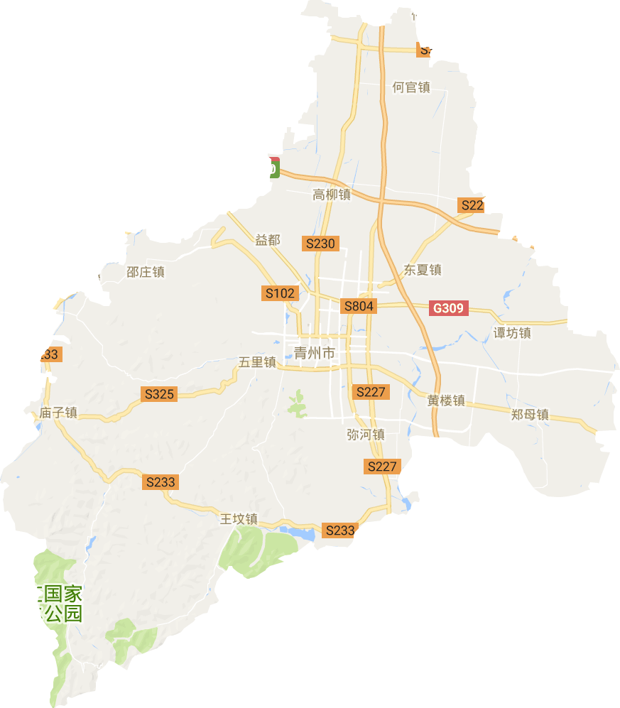 青州府管辖区域图片