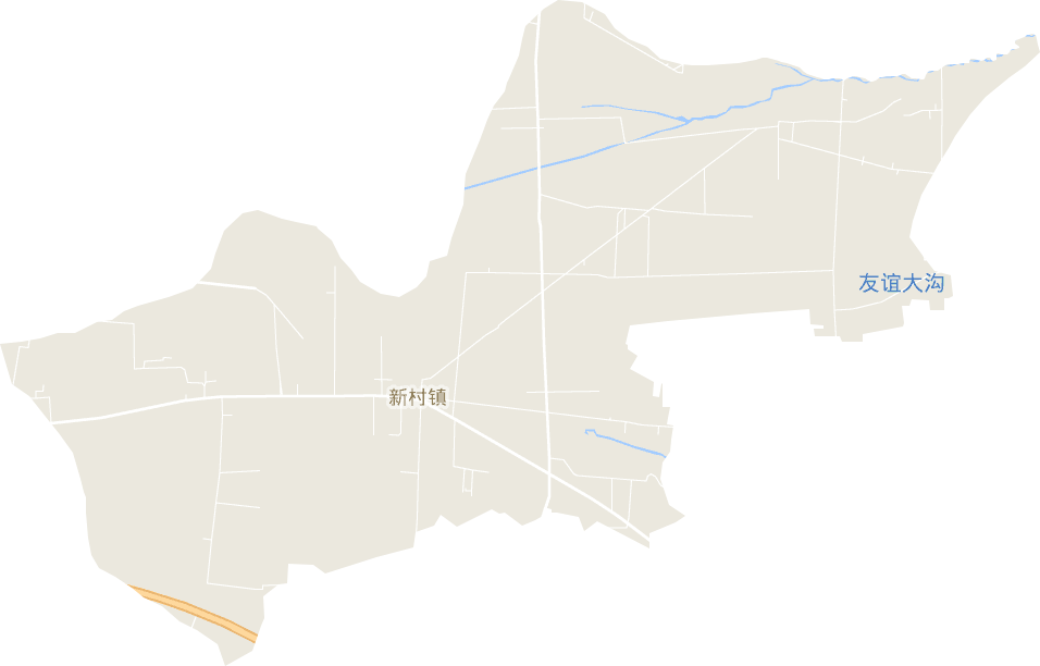 新郑市新村镇行政地图图片