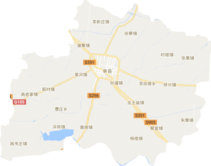 单县高老家乡地图图片