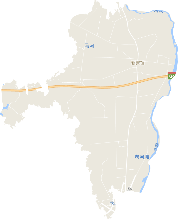 新安县乡镇区划地图图片