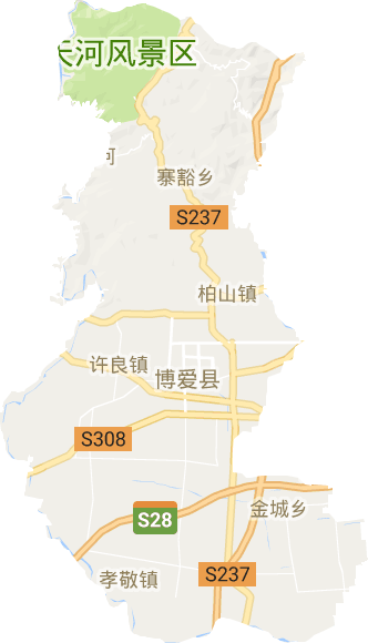 博爱县清化镇地图图片